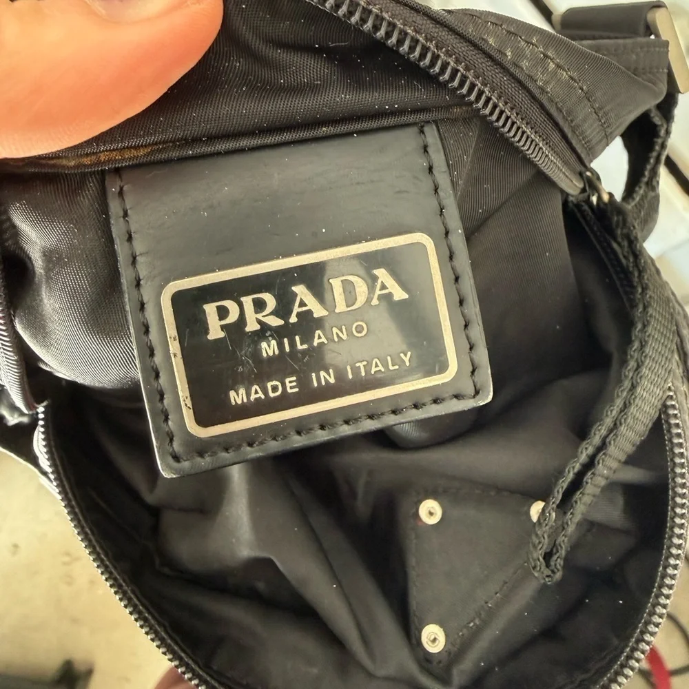 Prada Elegant Black Crossbody Bag